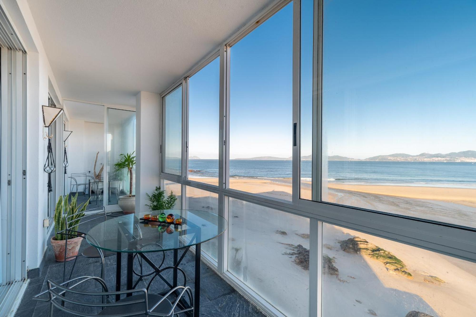 Apartamento El Balcon De Samil Vigo Exterior foto